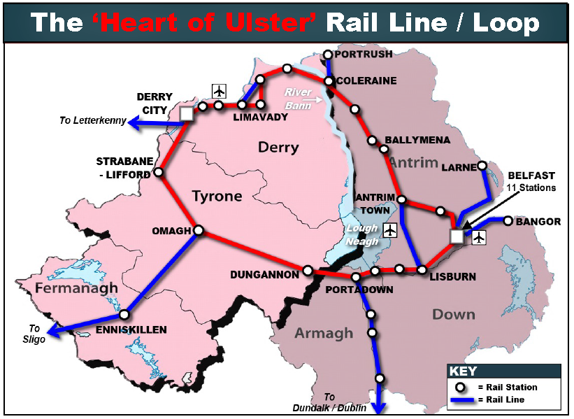 Heart of Ulster rail loop