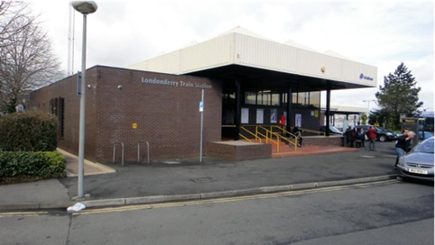 Derry's previous Waterside Railway Station - in use from 1980 to 2019